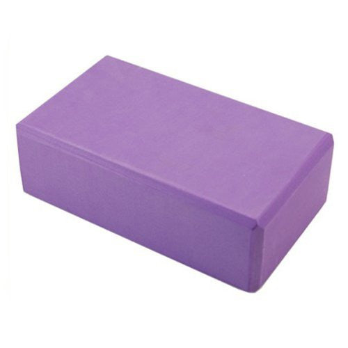 JHO-1 PCS Purple Yoga Block Brick Foaming Foam Block Stretching Aid