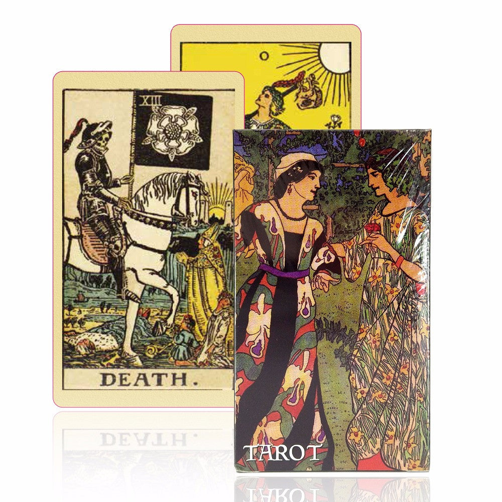 English version smith-waite tarot deck old-fashioned color centennial tarot cards game board game